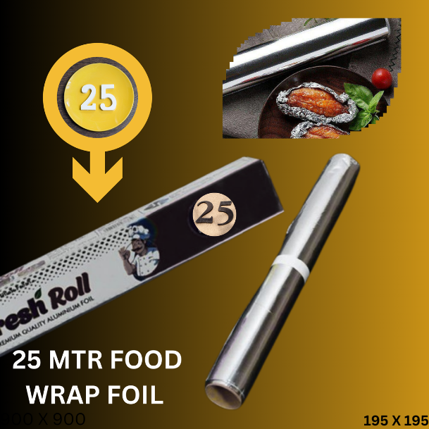 SLIVER FOIL 25 METERS