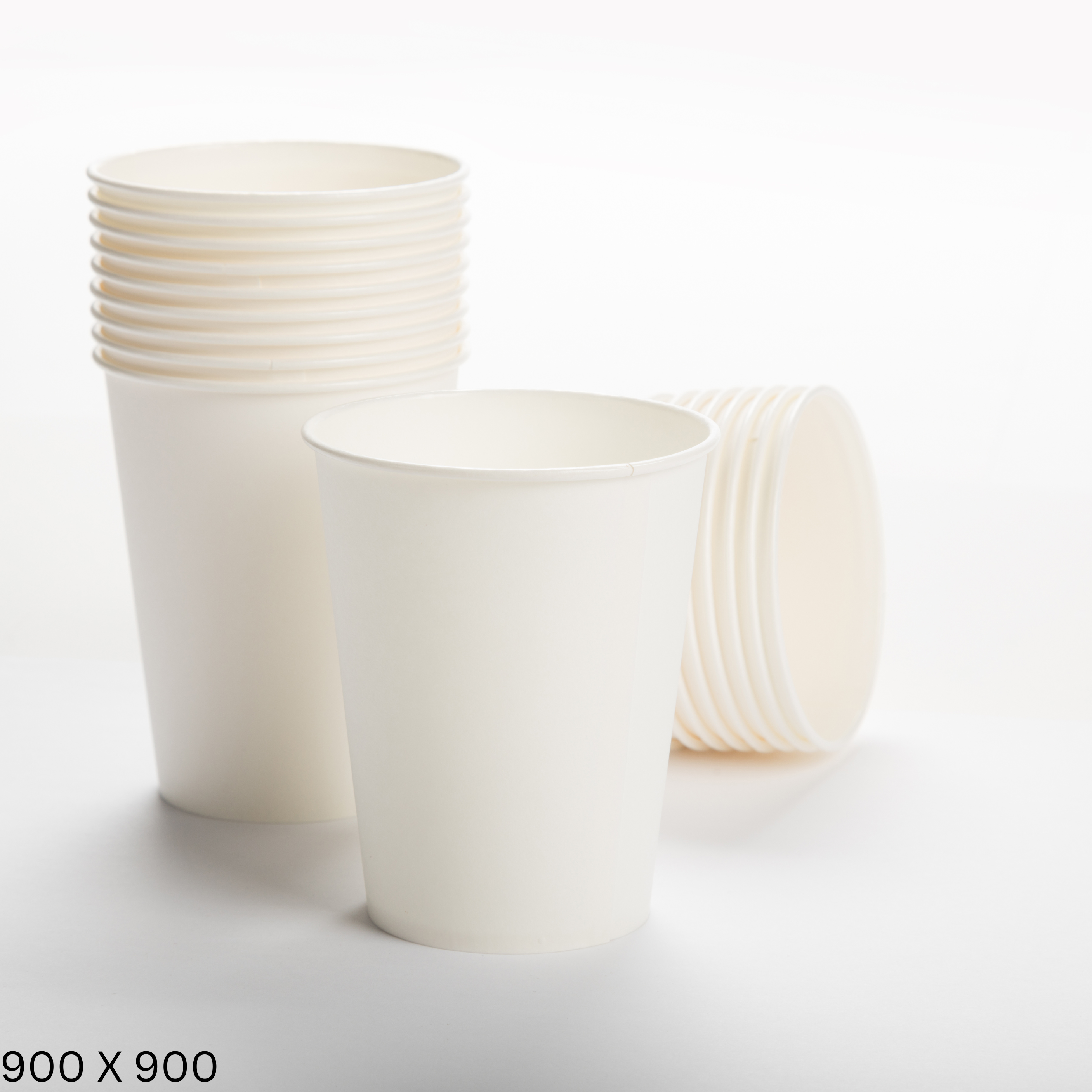 Orchid Paper cup 200 ml WHITE