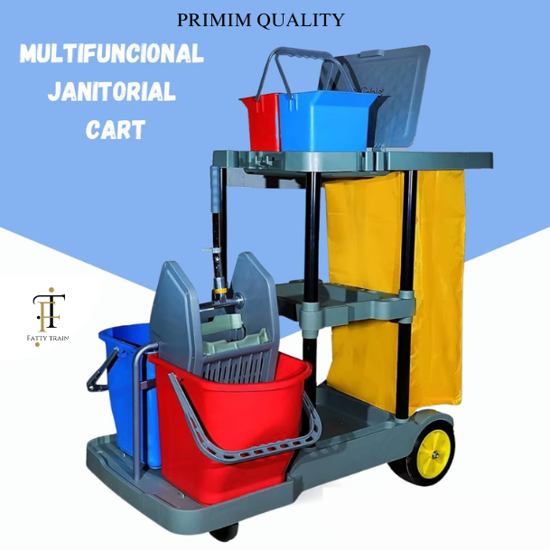 MULTIFINCTIONAL JANITORAIL CART