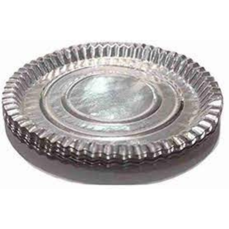 Orchid 7" Silver Paper Plate